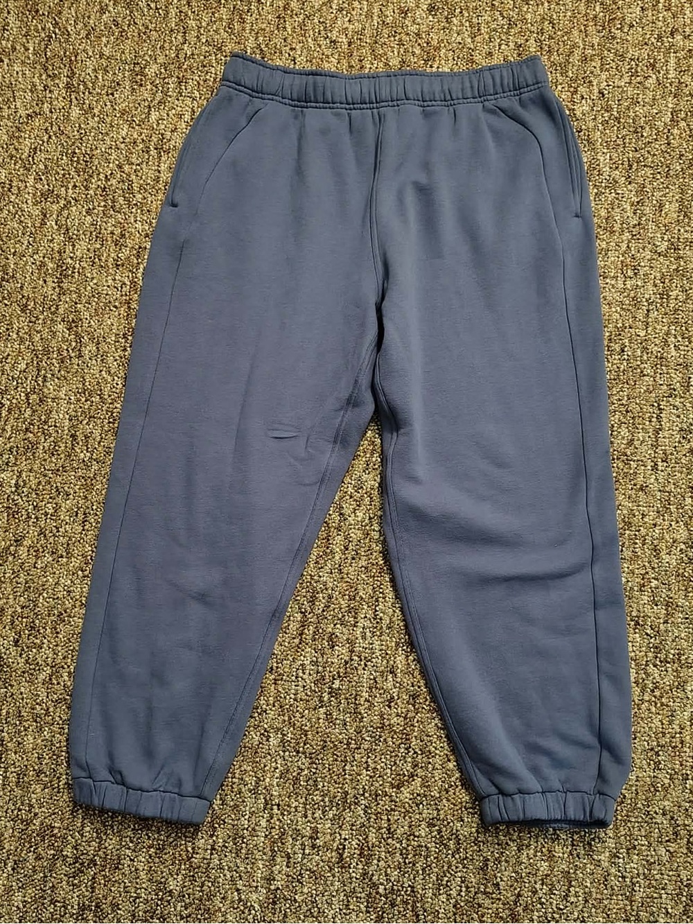 Lululemon Scuba Mid-Rise Oversized Jogger *Short Brilliant Blue Large New